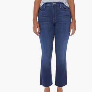 Mother jeans Size 26, The Hustler Ankle Fray Home Movies